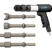 Hazet Vibrationsmeißel-Satz 9035V/5, Outillage pneumatique Noir/Bleu