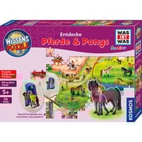 Puzzle de connaissances WAS IST WAS Junior : Découvre la ferme de poneys