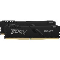 Kingston FURY 16 Go DDR4-3600 Kit, Mémoire vive Noir, KF436C17BBK2/16, Beast, XMP