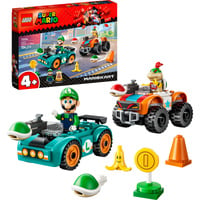 LEGO La course de Super Mario Luigi & Bowser Jr., Jouets de construction 