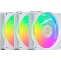 Ocypus Gamma F12 Elite ARGB ventilateurs de boîtier Blanc, 3 pièces, 120 x 120 x 25 mm, PWM
