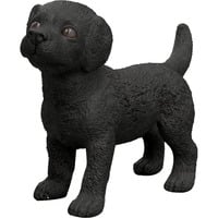 Schleich Farm World Chiot Labrador Retriever noir, Figurine 