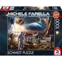 Schmidt Spiele Michele Farella : Mondes infinis - Missions spatiales, Puzzle 