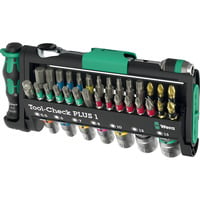 Wera Tool-Check PLUS 1, Set d'embouts de vissage Noir/Vert