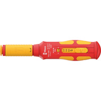 Wera Tournevis dynamométrique VDE 7615 Kraftform Safe-Torque Speed Rouge/Jaune
