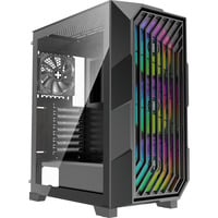 Xilence boîtier midi tower Noir | 2x USB-A | RGB | Verre Trempé