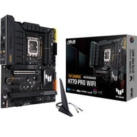ASUS TUF Gaming H770-PRO WIFI carte mère socket 1700 Noir, RAID, LAN 2,5 Gb, WLAN, BT, son, ATX
