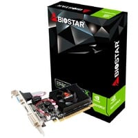 Biostar VN6103THX6 carte graphique NVIDIA GeForce GT 610 2 Go GDDR3 GeForce GT 610, 2 Go, GDDR3, 64 bit, 2560 x 1600 pixels, PCI Express x16 2.0, Vente au détail