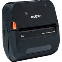 Brother RJ-4250WB imprimante pour étiquettes 203 x 203 DPI 127 mm/sec Avec fil &sans fil Wifi Bluetooth, Imprimante à reçu Noir, 203 x 203 DPI, 127 mm/sec, Avec fil &sans fil, Noir