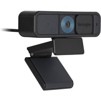 Kensington W2000 Webcam 1080p avec auto focus Noir, 1920 x 1080 pixels, Full HD, 30 ips, 2x, Couvercle de confidentialité, 75°