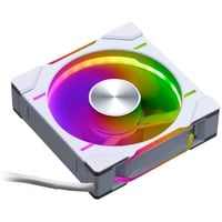 Phanteks D30-120 PWM Regular ventilateur de boîtier RGB  Blanc, 120 x 120 x 30 mm, 1 pièce, connecteur de ventilateur PWM à 4 broches