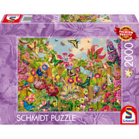 Schmidt Spiele Magnifique jardin de papillons, Puzzle 