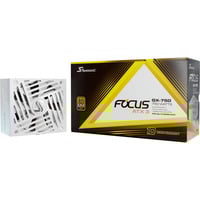 Seasonic FOCUS GX ATX3.0, 750W alimentation Blanc, 1x 12VHPWR, 2x PCIe, gestion des câbles