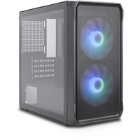 Silentware boîtier midi tower Noir | 3x USB-A | RGB | Verre Trempé