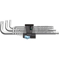 Wera 3950/9 Hex-Plus Stainless 1 SB jeu de clés Allen, 9 pièces, Tournevis Acier inoxydable