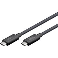 goobay Câble USB4 Version 2.0, connecteur USB-C > connecteur USB-C, 80Gbit/s Noir