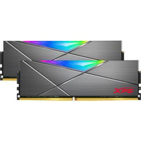ADATA 16 Go DDR4-3200 (2x 8 Go) mémoire vive Gris, AX4U32008G16A-DT50, XMP 2.0