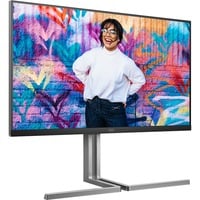AOC U3 U32U3CV écran plat de PC 80 cm (31.5") 3840 x 2160 pixels 4K Ultra HD LCD Noir Moniteur Noir, 1x DisplayPort, 2x HDMI, 3x USB-C, 4x USB-A, 1x RJ-45, 80 cm (31.5"), 3840 x 2160 pixels, 4K Ultra HD, LCD, 4 ms, Noir