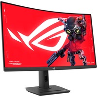 ASUS ROG Strix XG32WCS 32" Moniteur gaming incurvé Noir, HDMI, DisplayPort, USB-C, 180 Hz