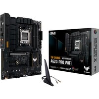 ASUS TUF GAMING A620-PRO WIFI AMD A620 Emplacement AM5 ATX carte mère socket AM5 AMD, Emplacement AM5, AMD Ryzen 5000 Series, AMD Ryzen 7000 Series, Emplacement AM5, DDR5-SDRAM, 192 Go