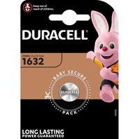 Duracell Piles boutons au lithium CR1632, Batterie 1 pièce