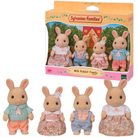 EPOCH Sylvanian Families - Famille de Lapins Laitiers, Jouets de construction 