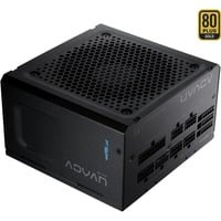 FSP ADVAN-850GM unité d'alimentation d'énergie 850 W 20+4 pin ATX ATX Noir alimentation 850 W, 100 - 240 V, 5.5 A, Actif, 100 W, 850 W