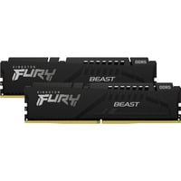 Kingston FURY Beast 64 Go DDR5-5200 (2x 32 Go) mémoire vive Noir, KF552C40BBK2-64, XMP 3.0