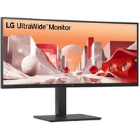LG 34BA85QE 34" Moniteur UltraWide incurvé  Noir, 2x HDMI, DisplayPort, 4x USB-A, USB-B, USB-C, RJ-45