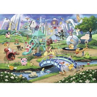 Ravensburger Puzzle Pokémon - Évoli et Parc 