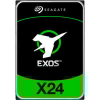 Seagate Exos X24 disque dur 24 To 7200 tr/min 512 Mo 3.5" SATA 24 To, 7200 tr/min, 512 Mo, 3.5", SATA, Vente au détail