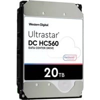WD Ultrastar DC HC560 20 To, Disque dur SATA 6 Go/s, 3,5", SE