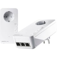 devolo Magic 2 LAN triple Starter Kit, Powerline Blanc
