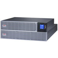 APC Easy UPS On-Line RM SRVL RT, 3000VA Noir, Double-conversion (en ligne), 3 kVA, 2700 W, Sinus, 110 V, 300 V