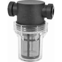 Alphacool Filtre à particules en ligne ES Big 2x G1/4" IG/IG Noir/transparent