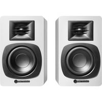 Audio-Technica Enceintes actives de bibliothèque AT-SP3X, Haut-parleur Blanc