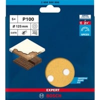 Bosch 2 608 900 806 fourniture de ponçage et de meulage rotatif Bois pâte sablée, Feuille abrasive pâte sablée, Bois, Bosch, Marron, Rond, 12,5 cm