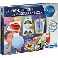 Clementoni 69252 coffret de sciences pour enfant, Boîte d’expérience Kit d'expériences, Physique, Garçon/Fille, 5 an(s), Multicolore