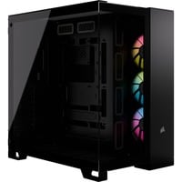 Corsair iCUE LINK 6500X RGB boîtier midi tower Noir | 4x USB-A | 1x USB-C | RGB | Verre Trempé