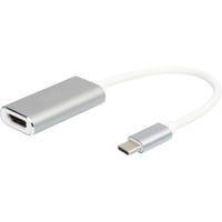 Digitus USB-C 4K HDMI Graphique, Adaptateur Blanc/Argent, 0,2 mètre
