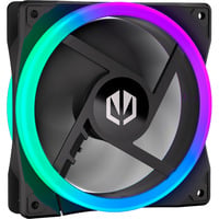 ENDORFY Corona 120 ventilateur de boîtier RGB  Noir, 120 x 120 x 25 mm, PWM