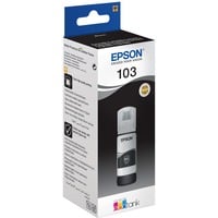 Epson 103 Original, Encre Original, Noir, Epson, L1110, L1110 CIS, L1110 MEAF, L3100 CIS, L3101 CIS, L3110, L3110 CIS, L3110 MEAF, L3111, L3111..., 70 ml, Impression à jet d'encre