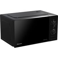 Hisense H20MOBP1G, Four à micro-ondes Noir, Comptoir, Micro-ondes grill, 20 L, 700 W, Rotatif, Noir