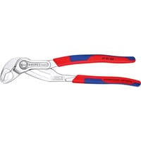 KNIPEX Pince Cobra pour tuyaux / pompe à eau, Clé à tuyau / Serre-tube Rouge/Bleu