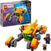 LEGO Marvel - Le vaisseau de Baby Rocket, Jouets de construction 