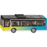 SIKU City Bus Modèle de bus Pré-assemblé, Modèle réduit de voiture Modèle de bus, Pré-assemblé, Unisexe, Métal, Plastique, Noir, Bleu, Jaune, Pas pour les enfants de moins de 36 mois