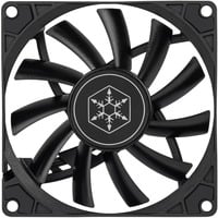 SilverStone Air Slimmer 90 ventilateur de boîtier Noir, 92 x 92 x 15 mm, PWM