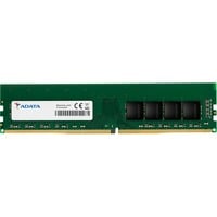 ADATA Premier module de mémoire 16 Go 1 x 16 Go DDR4, Mémoire vive Vert, 16 Go, 1 x 16 Go, DDR4, 2666 MHz, 288-pin DIMM