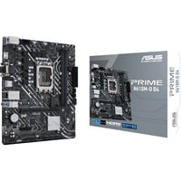 ASUS PRIME H610M-D D4, Socket 1700 carte mère RAID, Gb-LAN, Sound, µATX