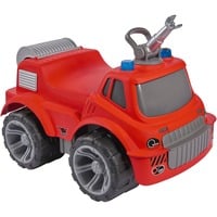 BIG Power Worker - Maxi Firetruck, Porteur enfant Rouge